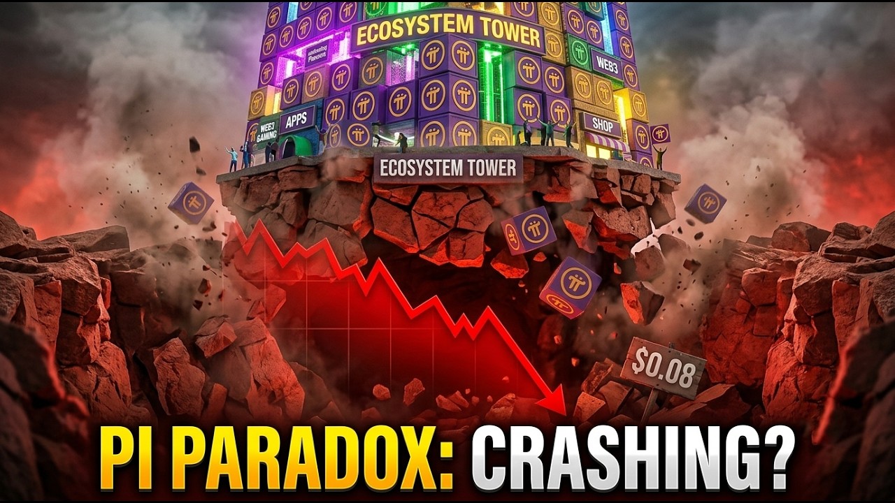 PI NETWORK PARADOX | ECOSYSTEM BOOMING BUT PRICE HITTING ROCK BOTTOM ?