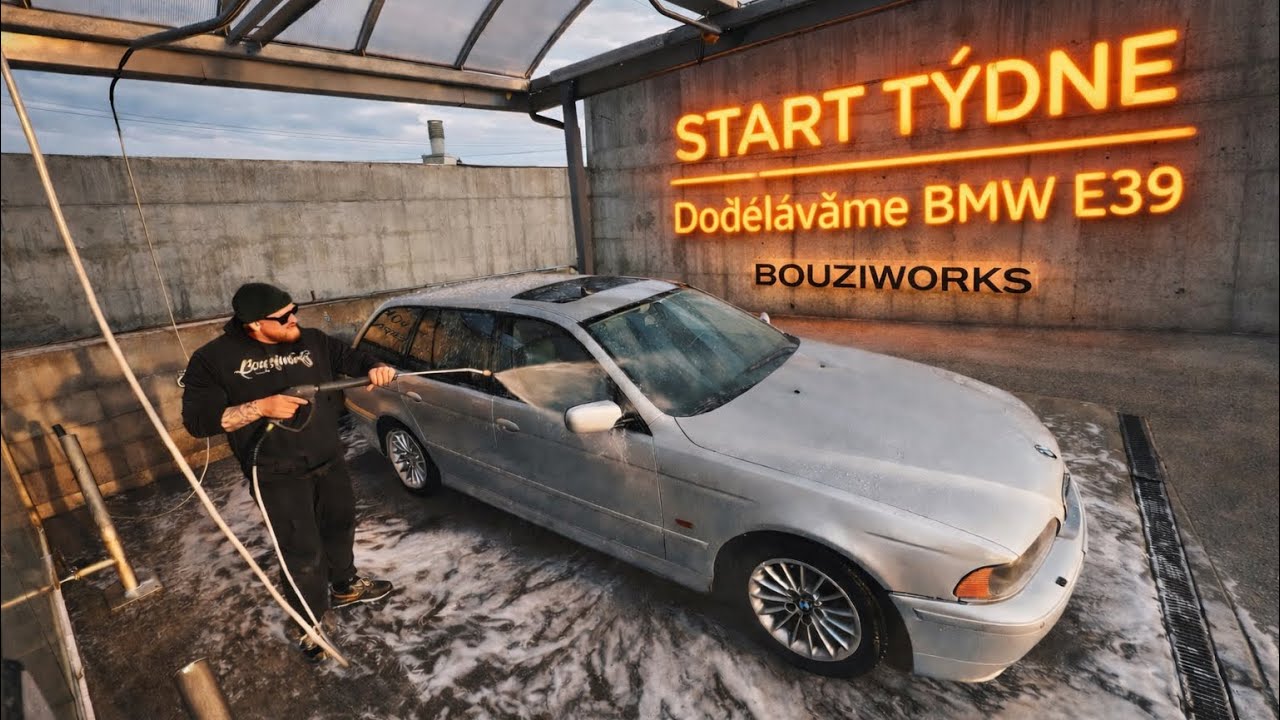 BMW E39 ožívá 🔥 START TÝDNE u BouziWorks