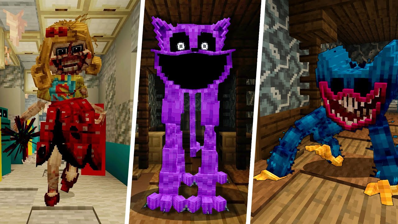 Poppy Playtime Chapter 3 (DEMO 3) In Minecraft Gameplay