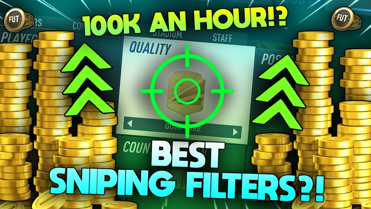 Best Sniping Filters #4 *MAKE 100K FAST * | FIFA 23