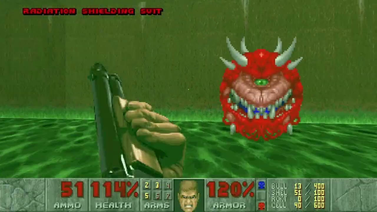 DOOM UV E4M7 Pistol Start