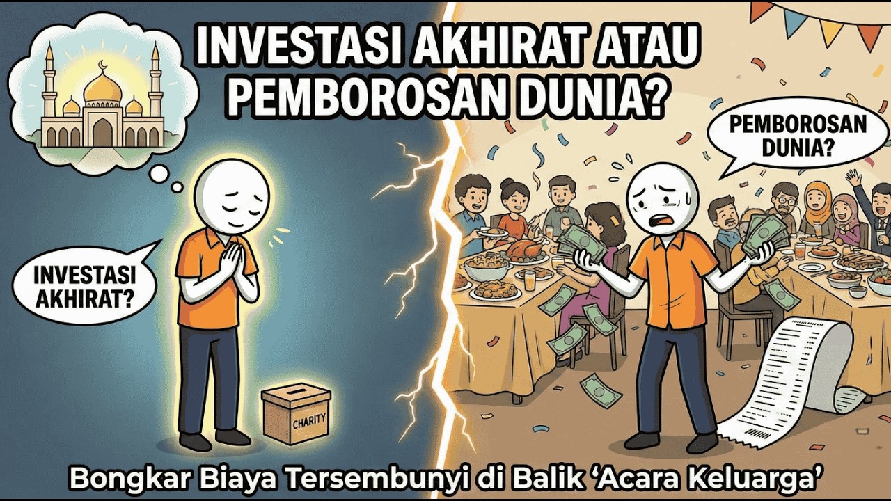 INVESTASI AKHIRAT ATAU PEMBOROSAN DUNIA? Bongkar Biaya Tersembunyi di Balik 'Acara Keluarga'