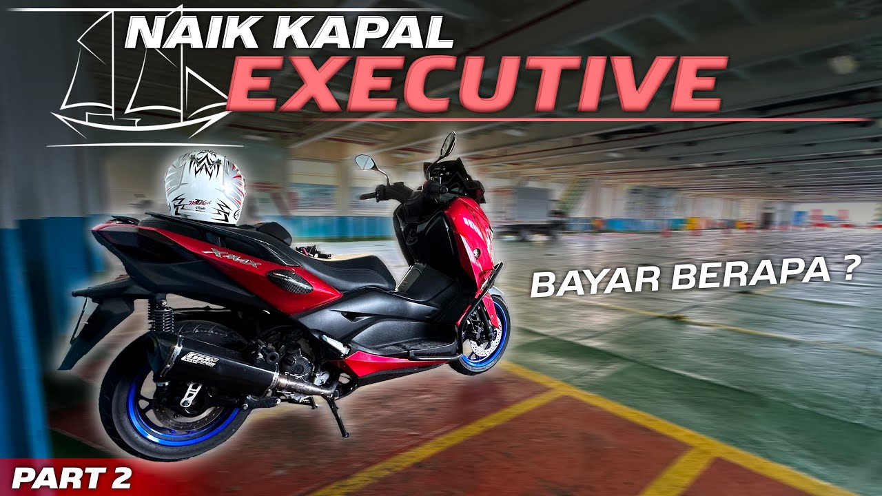BAWA MOTOR NAIK KAPAL DARI JAWA KE SUMATERA‼️Yamaha Xmax 250 PART 2