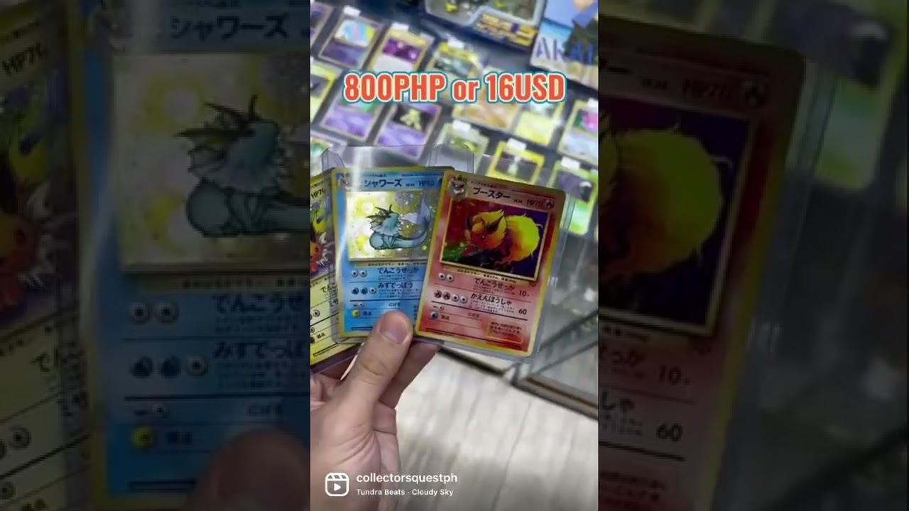 THRIFTED VINTAGE JAPANESE POKEMON CARDS
