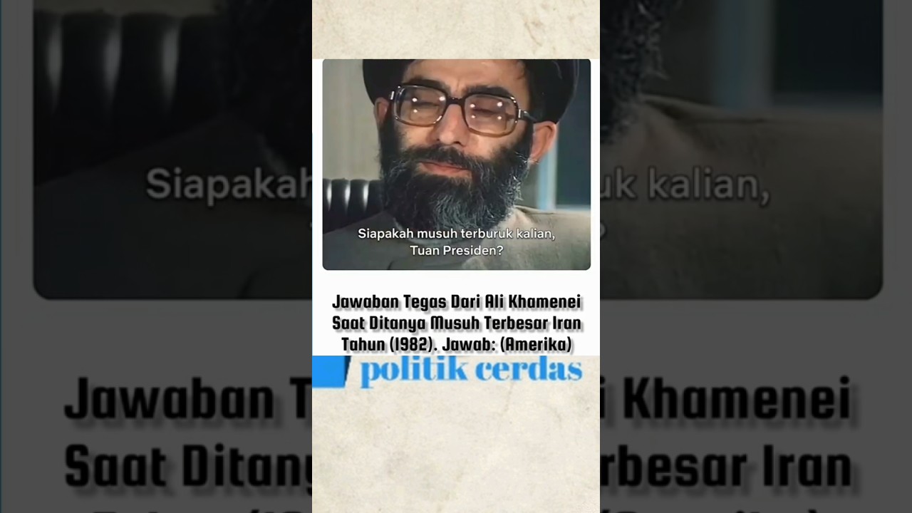 jejak digital ali khamaney saat masih muda #iran #alikhamenei
