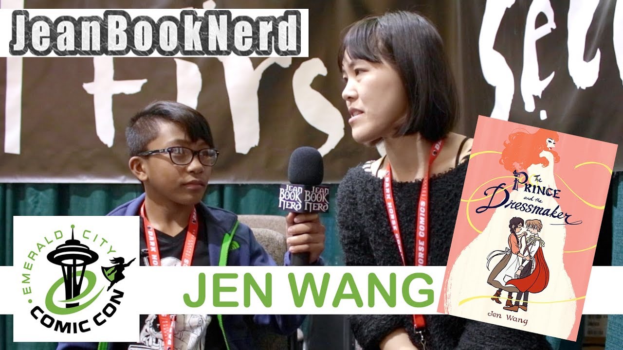 JEN WANG Interview - Emerald City Comic Con 2018 - JeanBookNerd