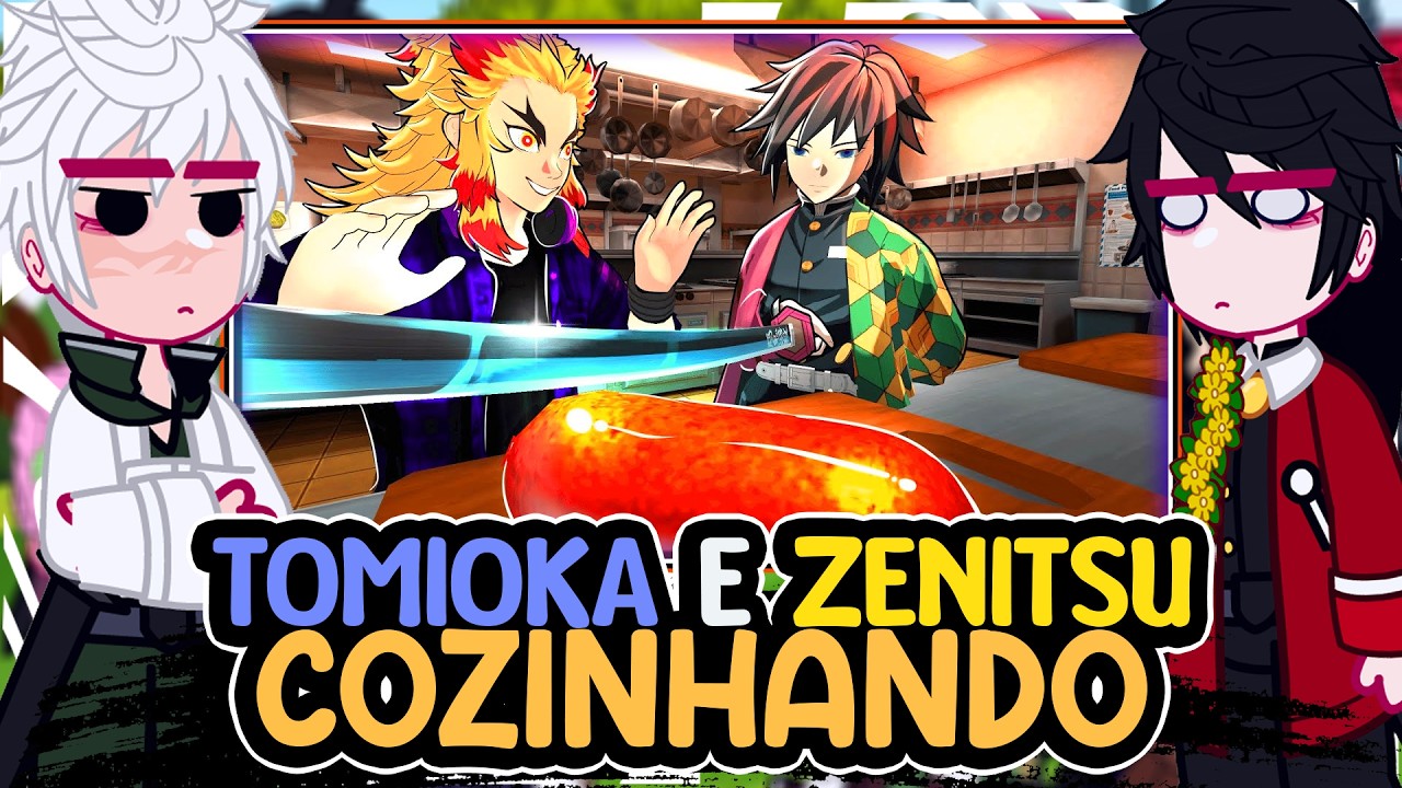 ||Hashiras reagindo a COZINHANDO COM RENGOKU, TOMIOKA E ZENITSU|| [MEME VR] \\🇧🇷// ◆Bielly◆
