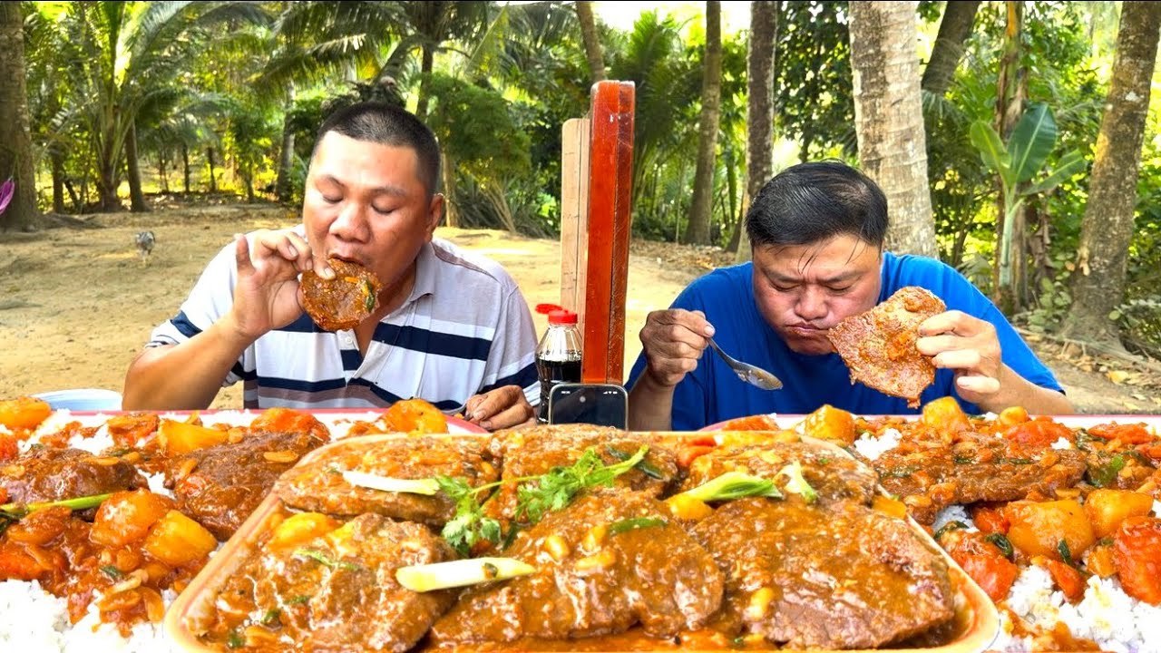 Trận Đấu Không Thể Tin Nổi 11 Phút ĂN 5,2 KÝ CƠM BÒ NẤU ĐÓP Thắng Được 200K | ATĐQ 