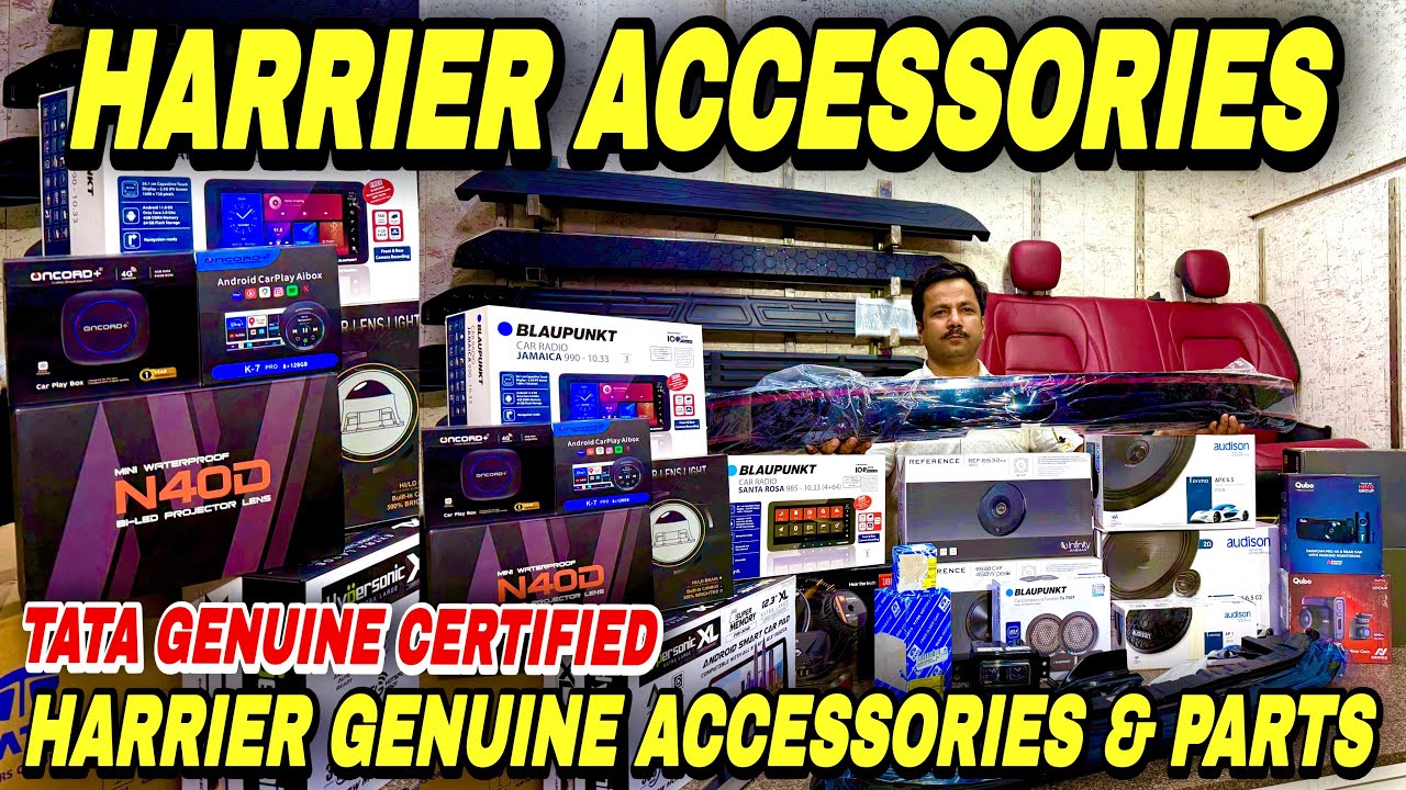 HARRIER 2025 GENUINE ACCESSORIES ✅ TATA HARRIER MODIFIED✅ TATA SIERRA ACCESSORIES COMING VERY SOON ✅