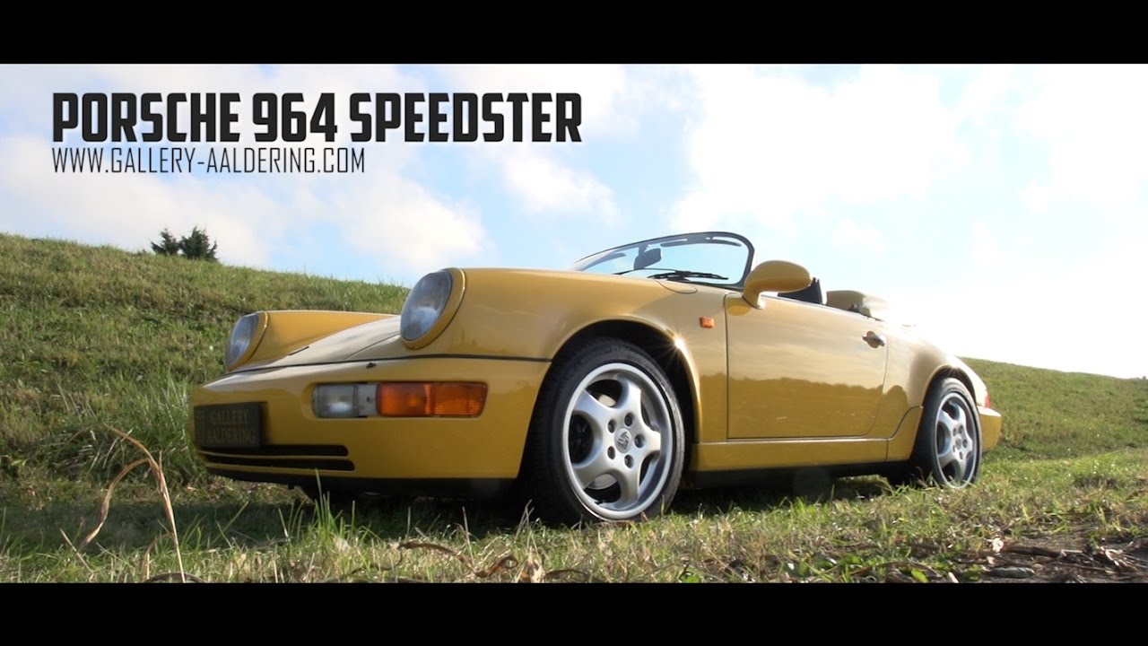 PORSCHE 964 SPEEDSTER - 1993 | GALLERY AALDERING TV