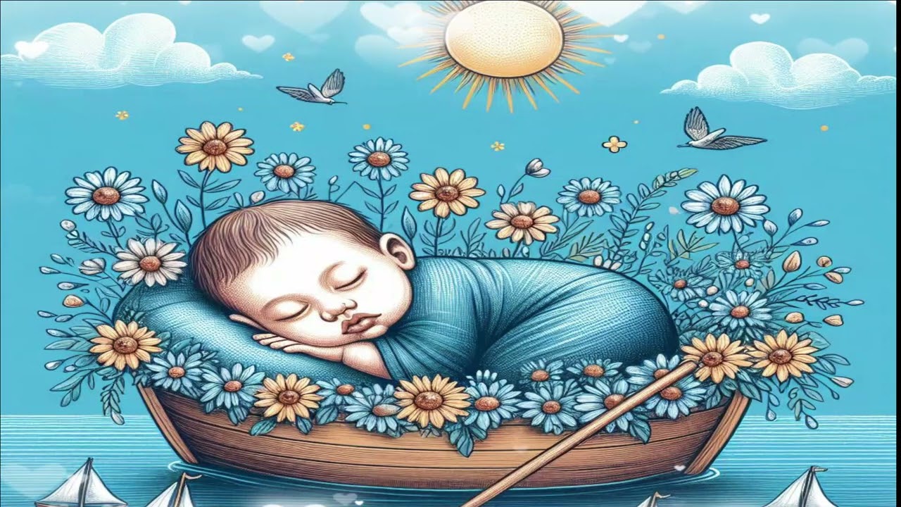 BERCEUSE pour bébé-Berceuse pour s'endormir-comptine-berceuse Mandoline-il était un conte