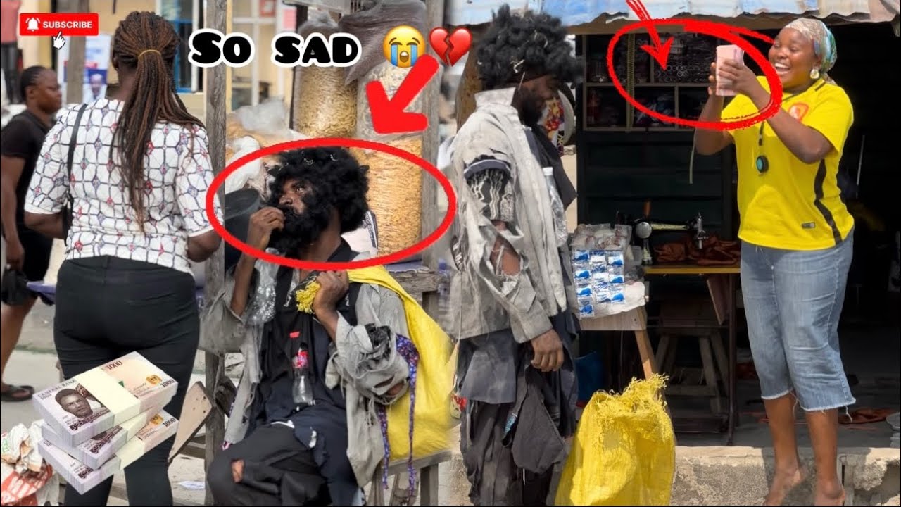 SAD SOCIAL EXPERIMENT) THAT WILL MAKE YOU CRY😭💔200k REWARD FOR THE GOOD HEART #trending #viralvideoシ