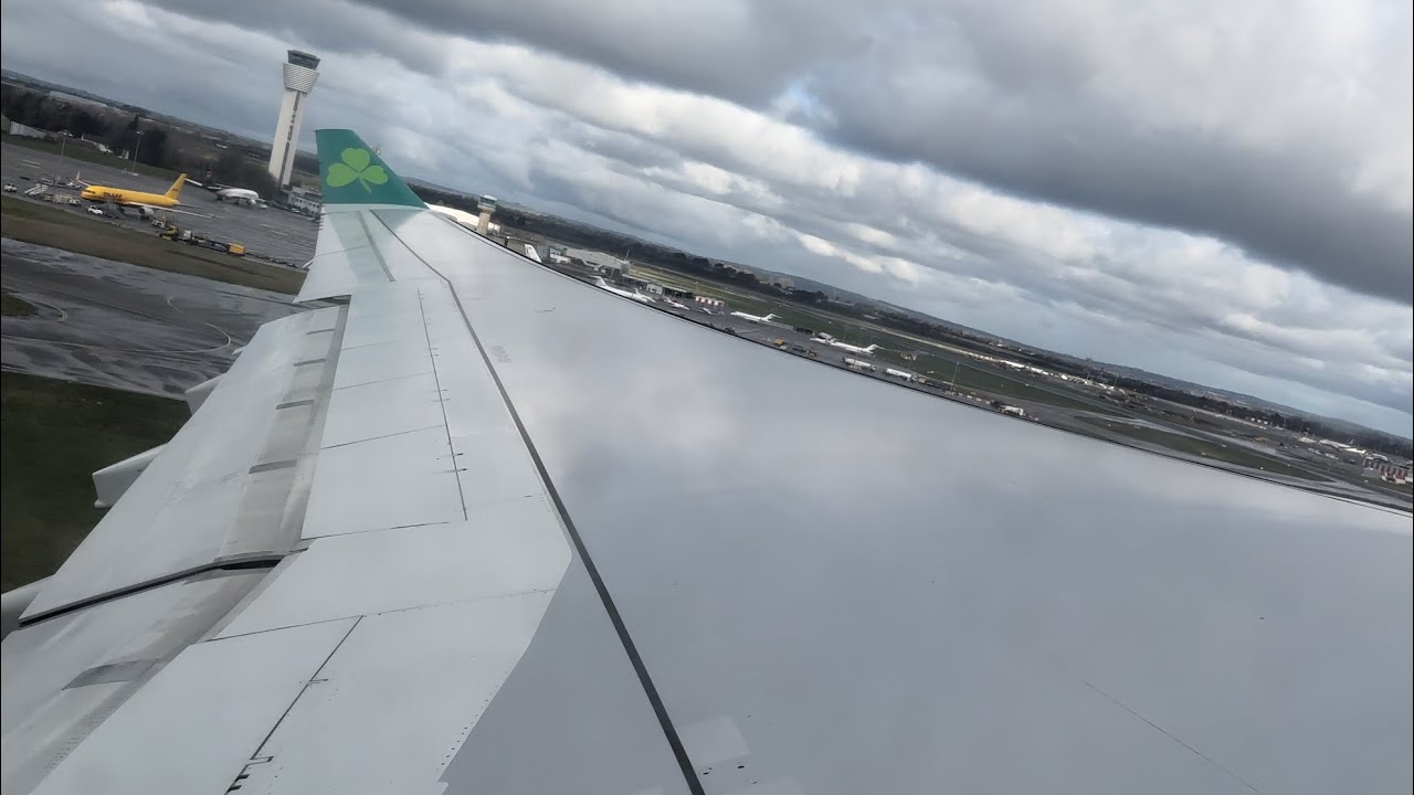 AerLingus Airbus A330-302 | Dublin Airport Departure! *4K*