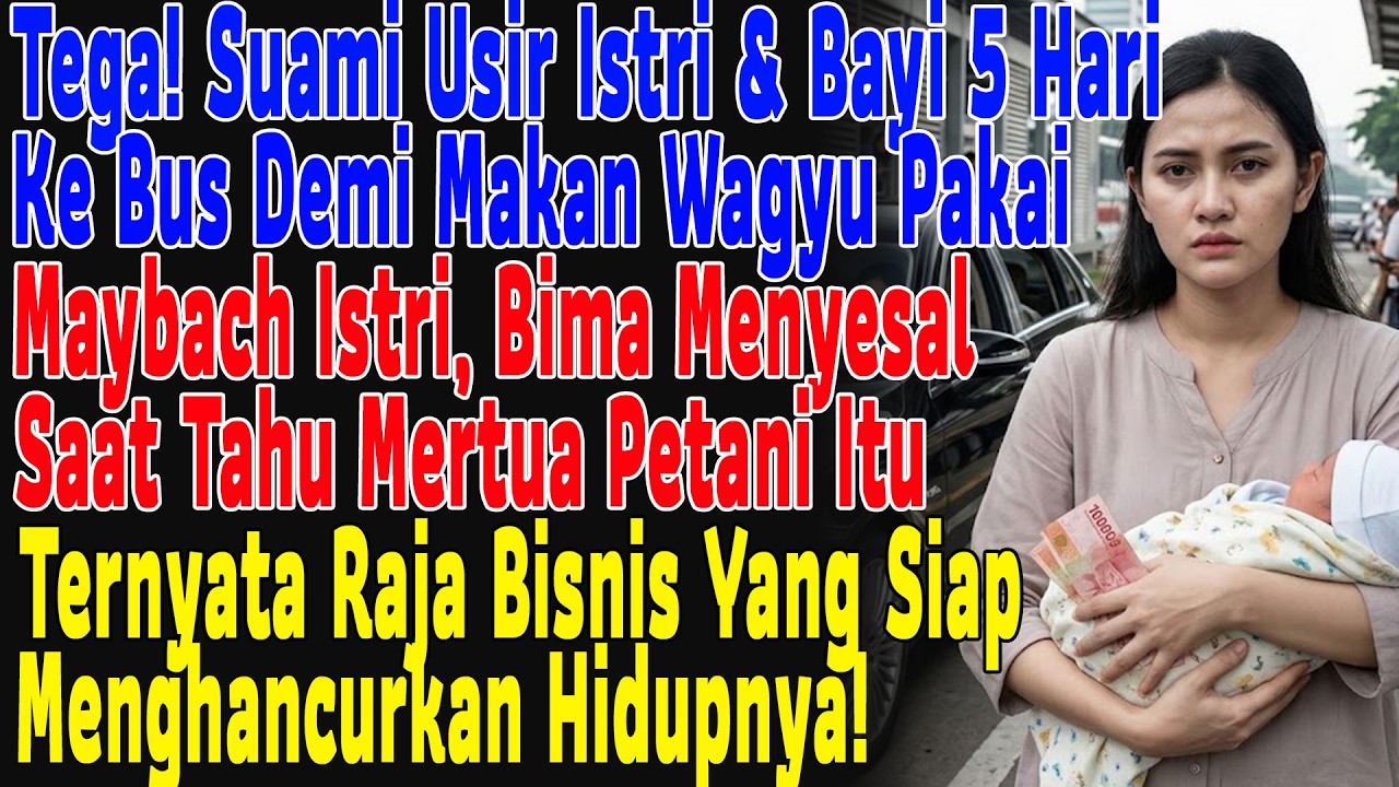 Kejam! Usir Bayi 5 Hari ke Bus Demi Wagyu, Bima Syok Mertua Petani Itu Ternyata Raja Bisnis!