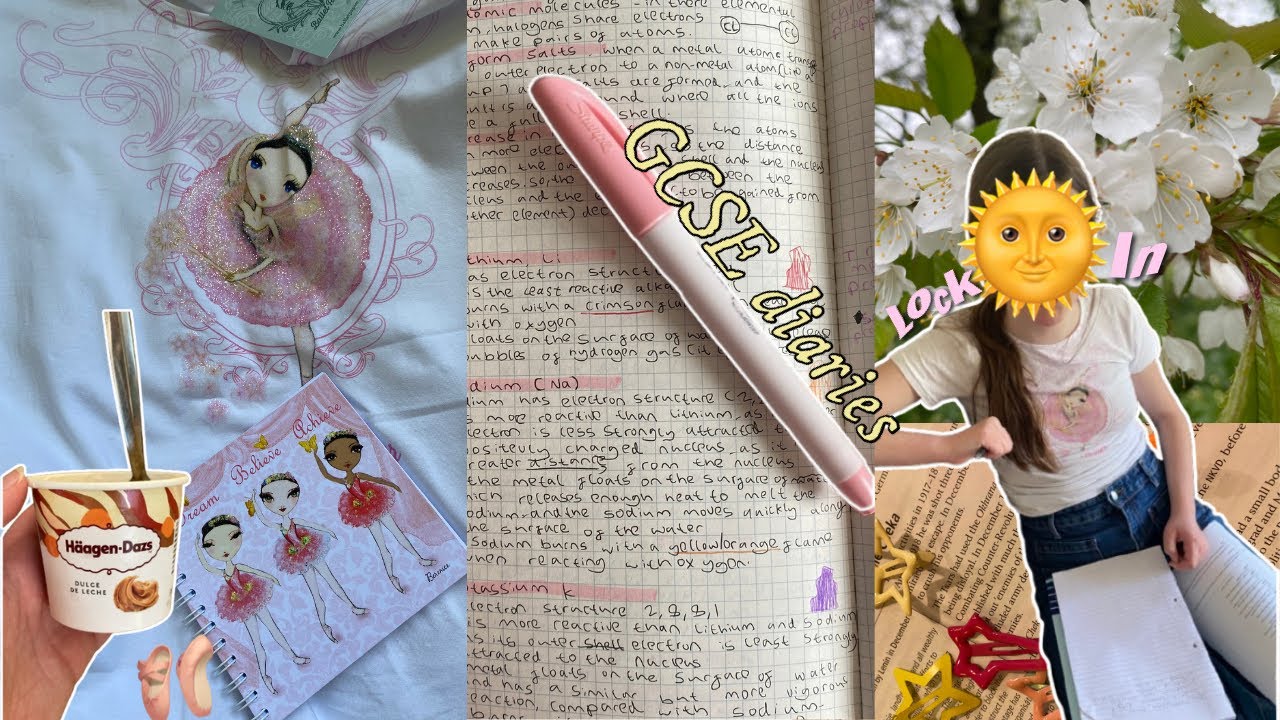 🧷GCSE DIARIES • French speaking vlog 🥐 Week in the life of a British year 11 Student 🌞 STUDY VLOG 📖