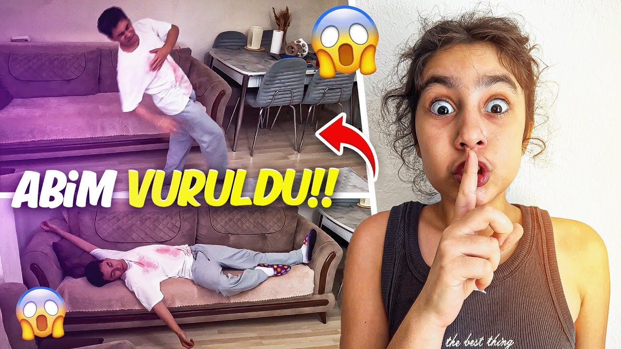 ABİM VURULDU ! EVİNE GİZLİCE GİRİP KORKUTTUM ! @derintass