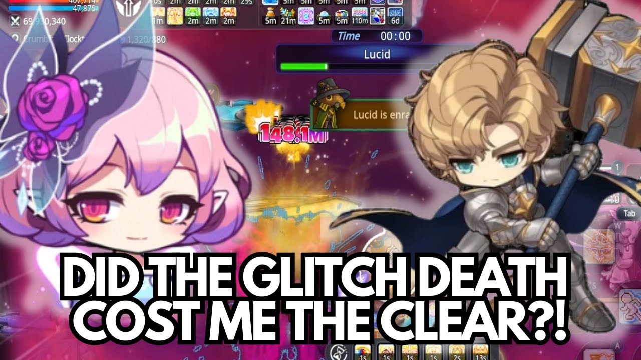 Maplestory M - 255m / 55% Paladin's Last Chaos Lucid Run Before 6th Job!