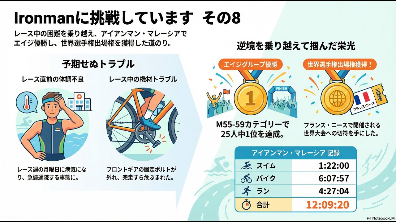 IRONMANに挑戦しています　その8　2025/1