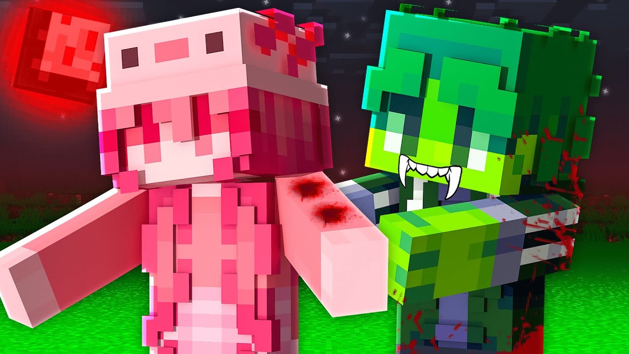 Warum ORKSUI ein VAMPIR wurde und LEA gebissen hat in Minecraft?!