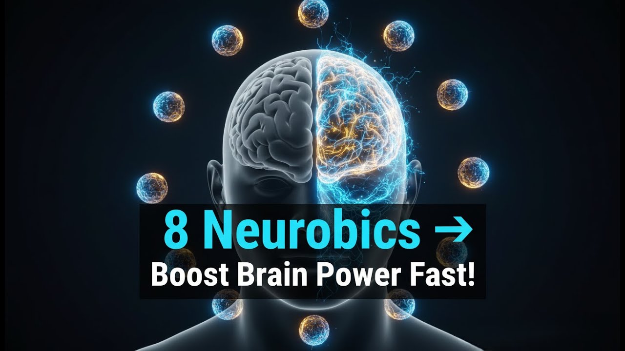 8 Neurobics Exercises For Increasing Brain Power|How To Increase Brain Power| How To Maximize Memory