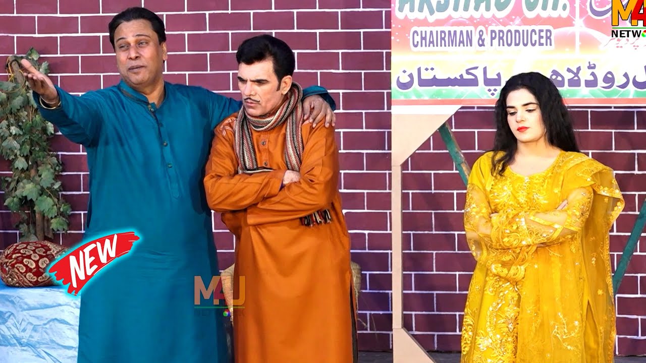 Abid Charlie and Shazia Baloch | Tahir Noshad | New Stage Drama | Le Ja Mainu #comedy #comedyvideo