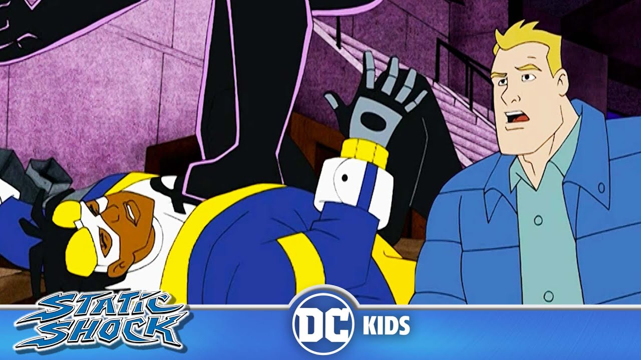 Static Shock | Will Richie's Dad Save Static?! | @dckids
