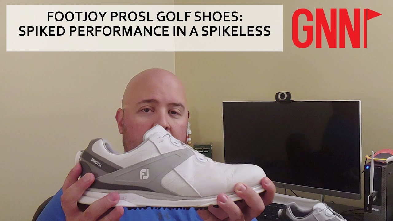 REVIEW: FootJoy ProSL golf shoes offer spiked stability in a spikeless shoe