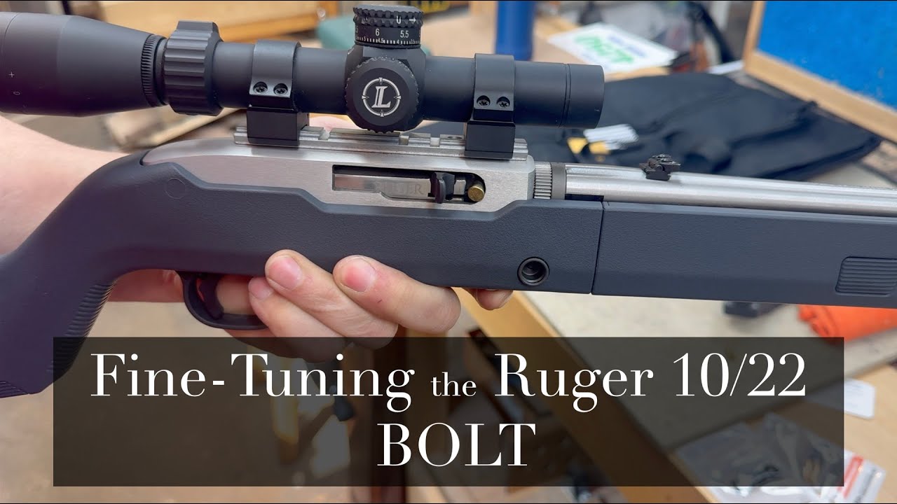 Tuning the Ruger 10/22 Factory Bolt (no more failure to feed, stove pipes, or failure to extract)