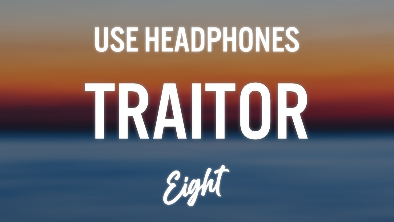Olivia Rodrigo - traitor (8D AUDIO) 🎧