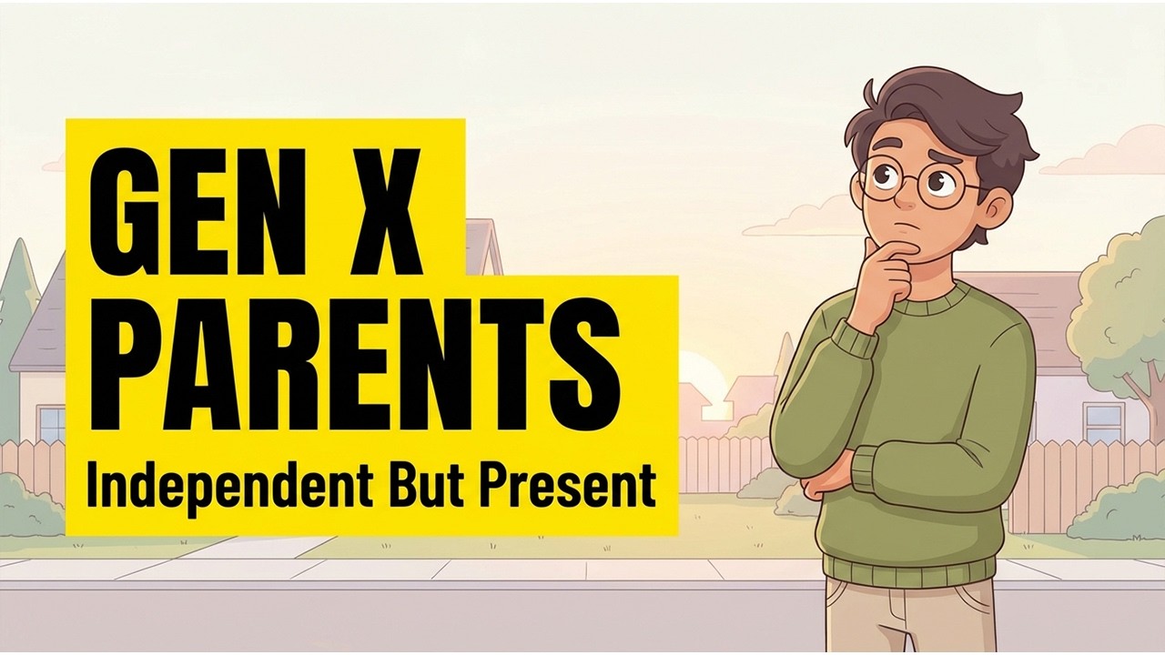 The Psychology of Gen X Parents: Independent But Present
