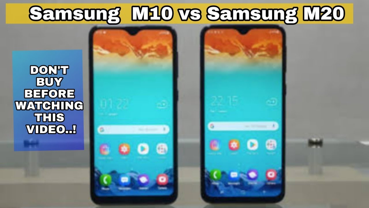 Samsung Galaxy M10 vs M20 Full Review  and Specifications, Battery, Price, processor test in Samsung