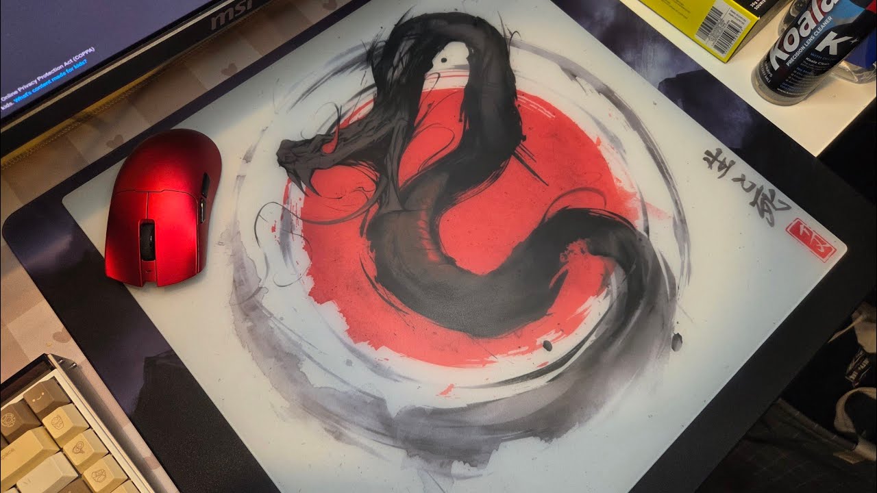 Szklana podkładka pod mysz, na kt&oacute;rą czekałem? | TJExclusives Cerapad KIN X