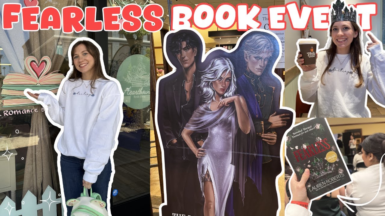 bookish california trip! 📚🗡️ (fearless, bookshopping, universal!)
