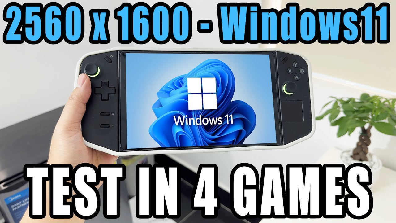 LEGION GO: Gaming at 1600P on Windows 11 | Tested in 4 Games
