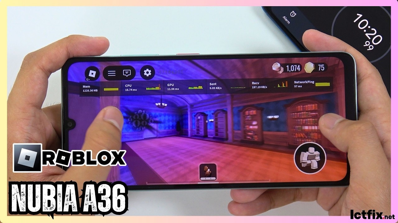 NUBIA A36 Roblox Gaming Test | Blox Fruits, Doors