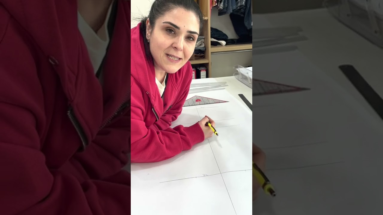 Pratik Yöntemle Elde Kalıp - Klasik Denim Pantolon 