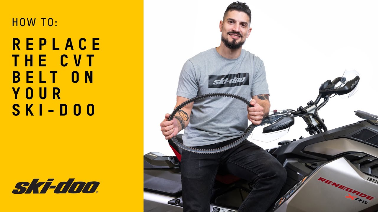 How to Replace Your Snowmobile’s CVT Belt | Ski-Doo