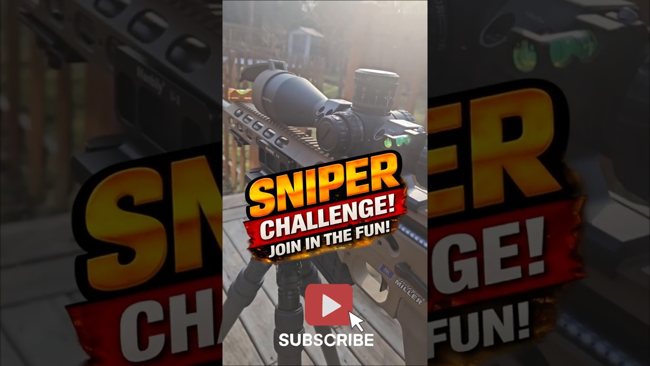 Sniper Challenge! 500 yards one shot through a scope with a .308  Join In!
