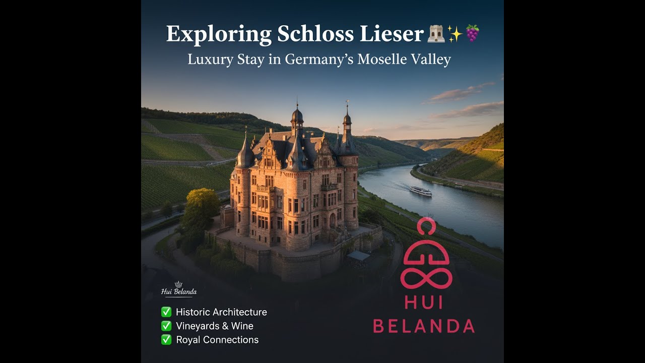 Exploring Schloss Lieser 🏰 Luxury Stay in Germany’s Moselle Valley
