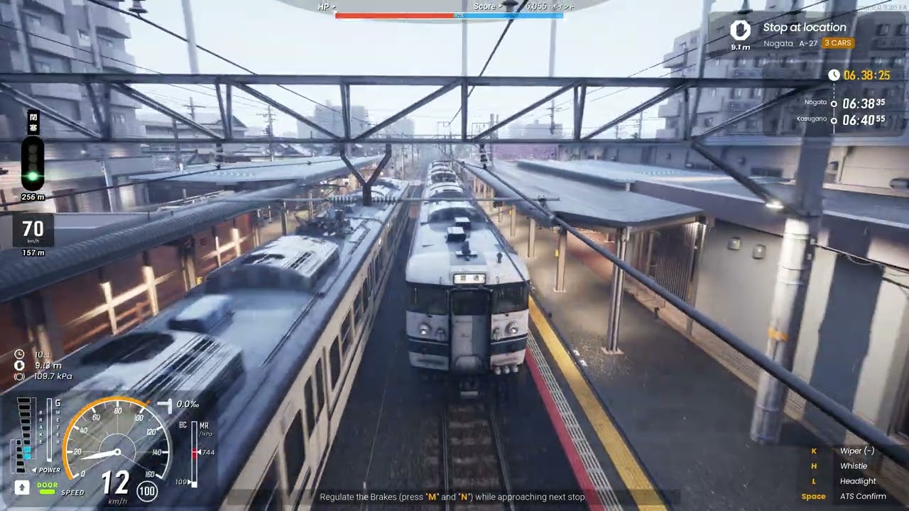 Running Train | Local.622A | Kanamori to Nagara | HR1500-3Cars | 4k | Ep.4 | No Commentary