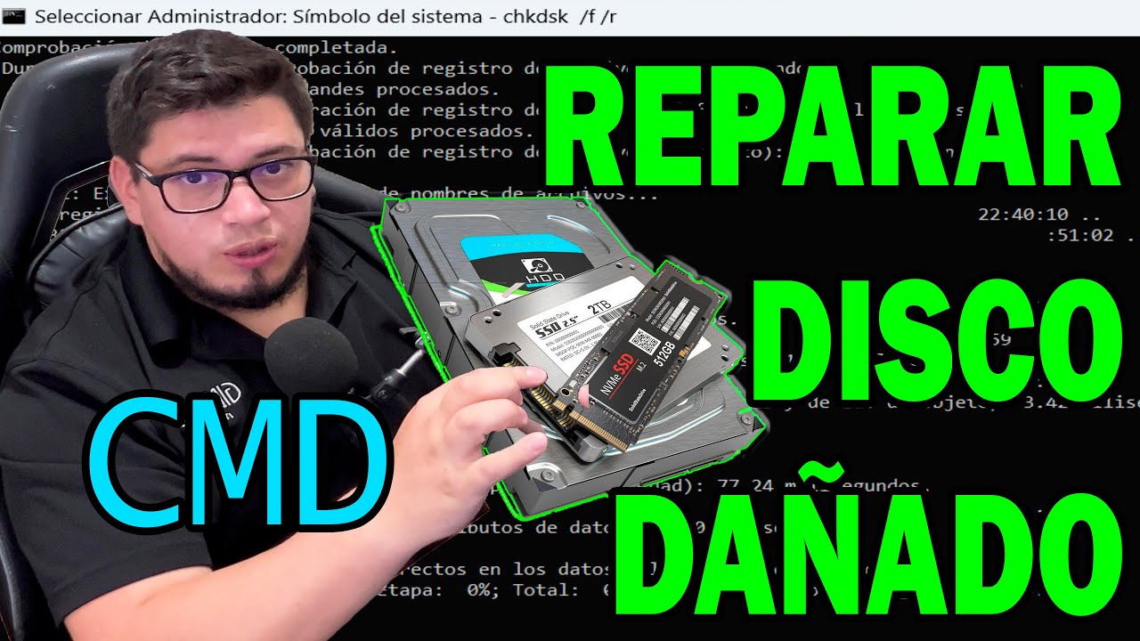 Escanear y Reparar Errores de un Disco SSD, HDD, M.2 NVMe, USB o MicroSD