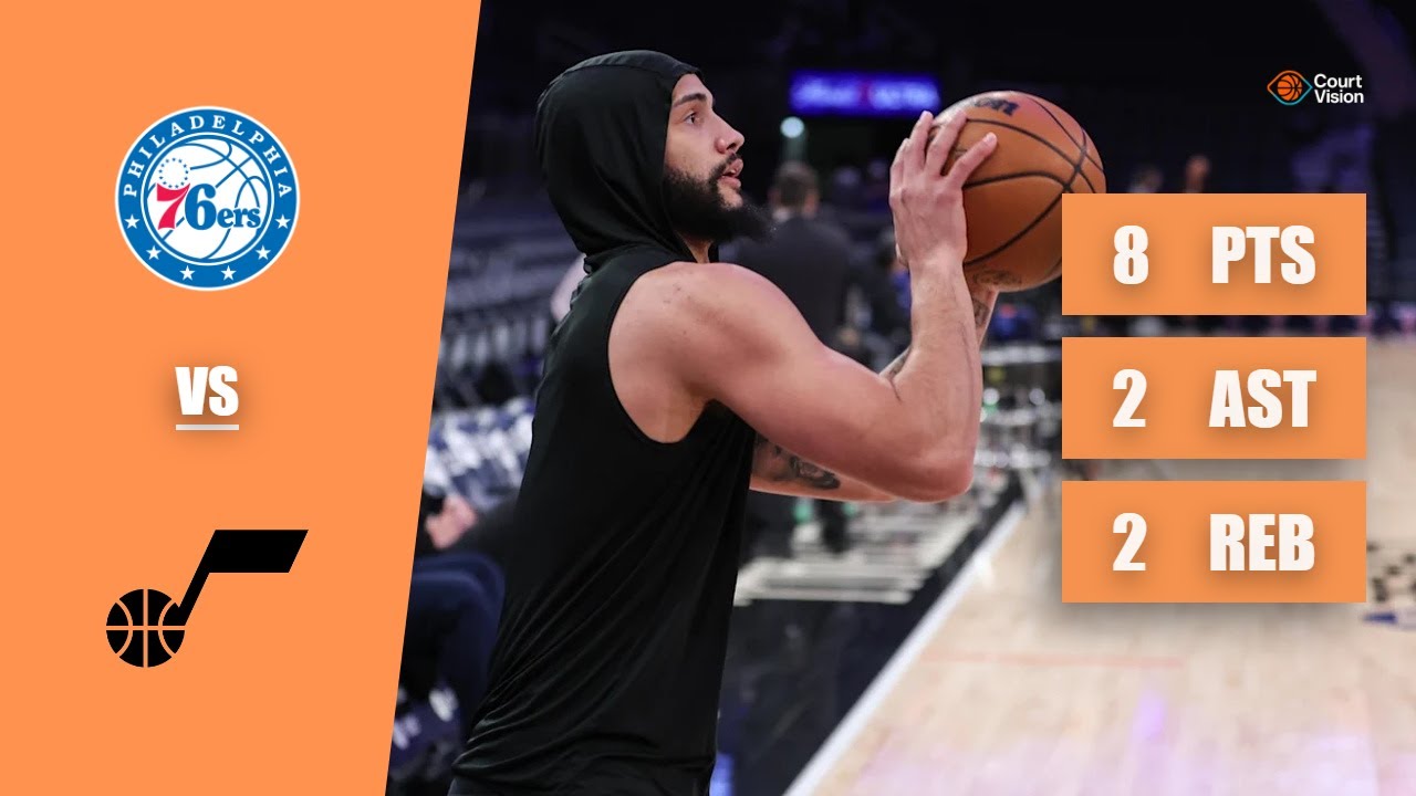 Tyrese Martin - 8 Points, 2 Assists, 2 Rebounds vs Jazz - 2025-26 Regular Season