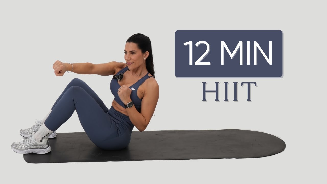 HIIT 12 MIN en Casa | Cardio para Quemar Grasa