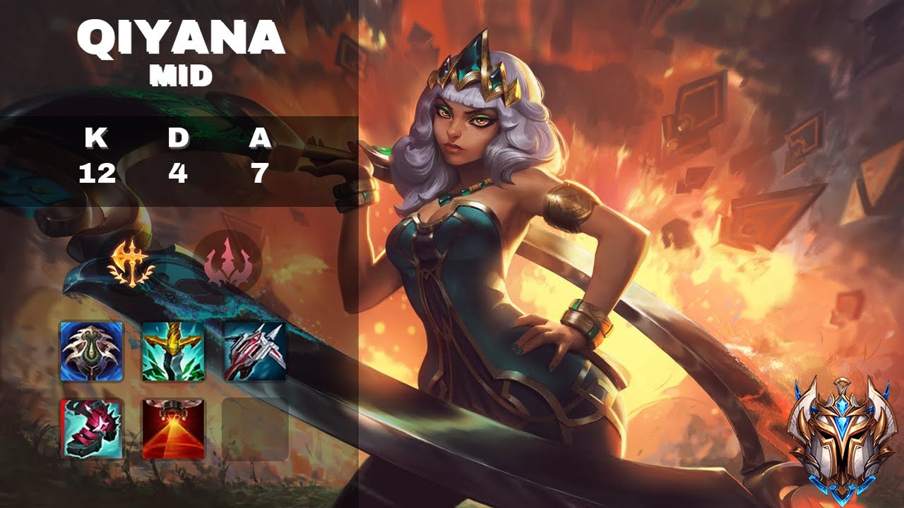FREE PALESTINE | Mid Qiyana vs Anivia - Challenger League of Legends Replay
