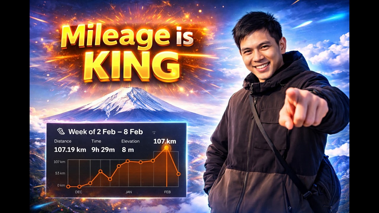 ระยะวิ่งสะสม(mileage)หัวใจหลักของนักวิ่งระยะไกล