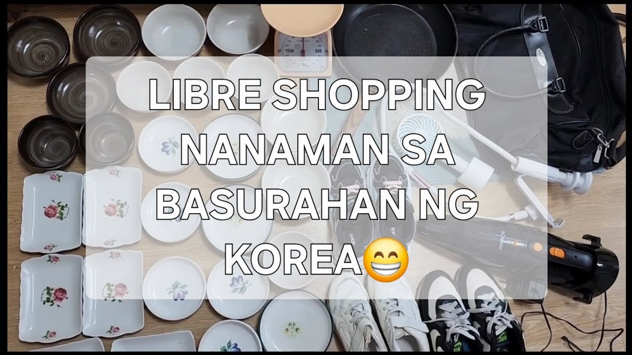 DUMPSTER DIVING KOREA...