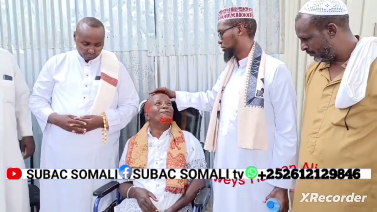Booqasho: sheekh axmad xaydar oo kamida maadixiinta somaliyeed kuwa logu jecelyahay oo ay booqdeen..