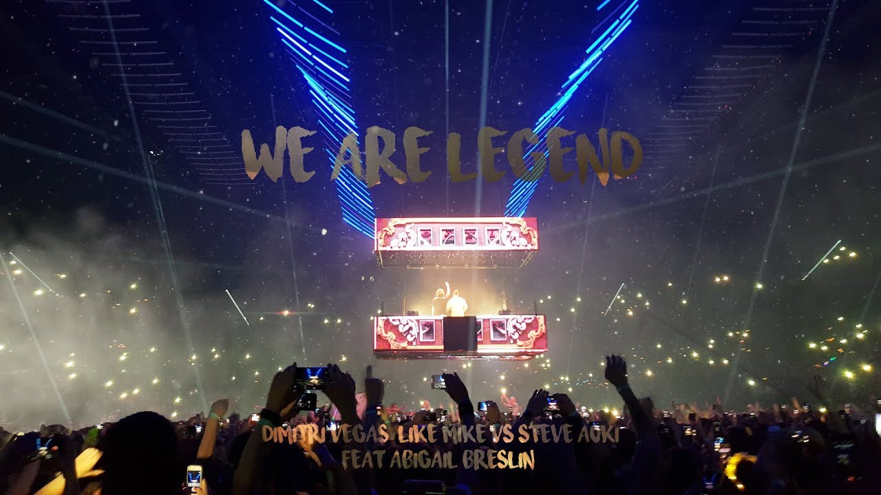 Dimitri Vegas & Like Mike vs Steve Aoki ft Abigail Breslin &ndash; We Are Legend