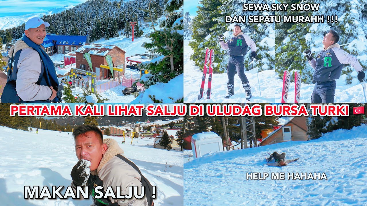 DETAIL BIAYA MAIN SALJU DI ULUDAG BURSA TURKI | NORAK BANGET PERTAMA KALI LIHAT SALJU 🥺