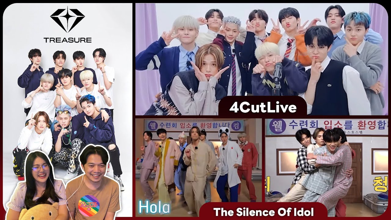 Reaction | TREASURE - 4CutLive และ The Silence Of Idol #ชวนเธอมารีแอค